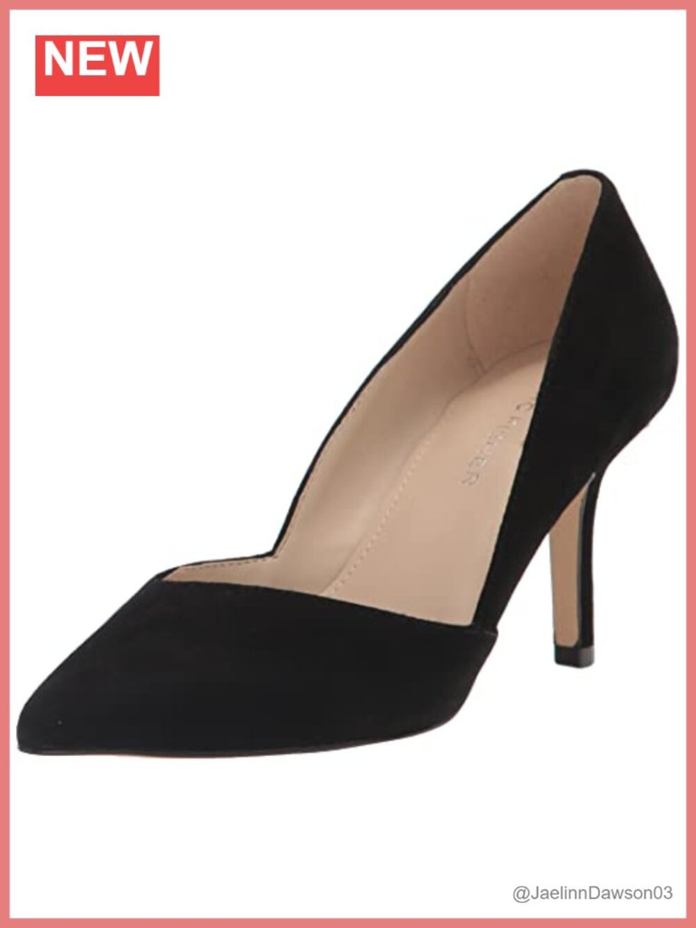 Marc Fisher Tuscany Women's Leather Pointed Toe Block Heel Pumps Slip On
